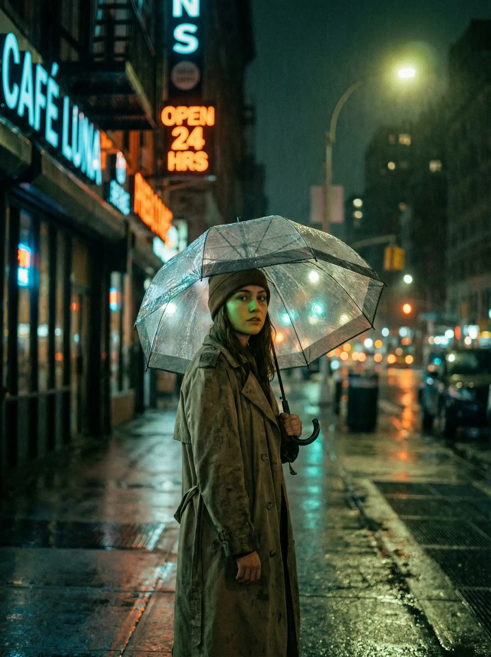 丰满 本周佳作 - 雨夜独行